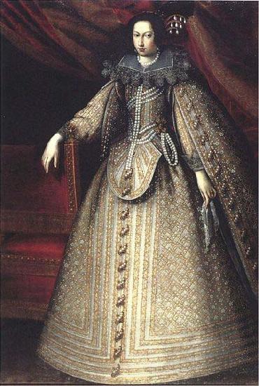 Santo Peranda Portrait of Isabella of Savoy Princess of Modena oil painting picture